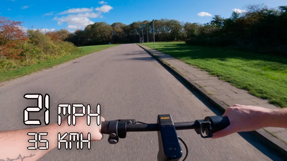 Acceleration Test POV on the Max G2 electric scooter